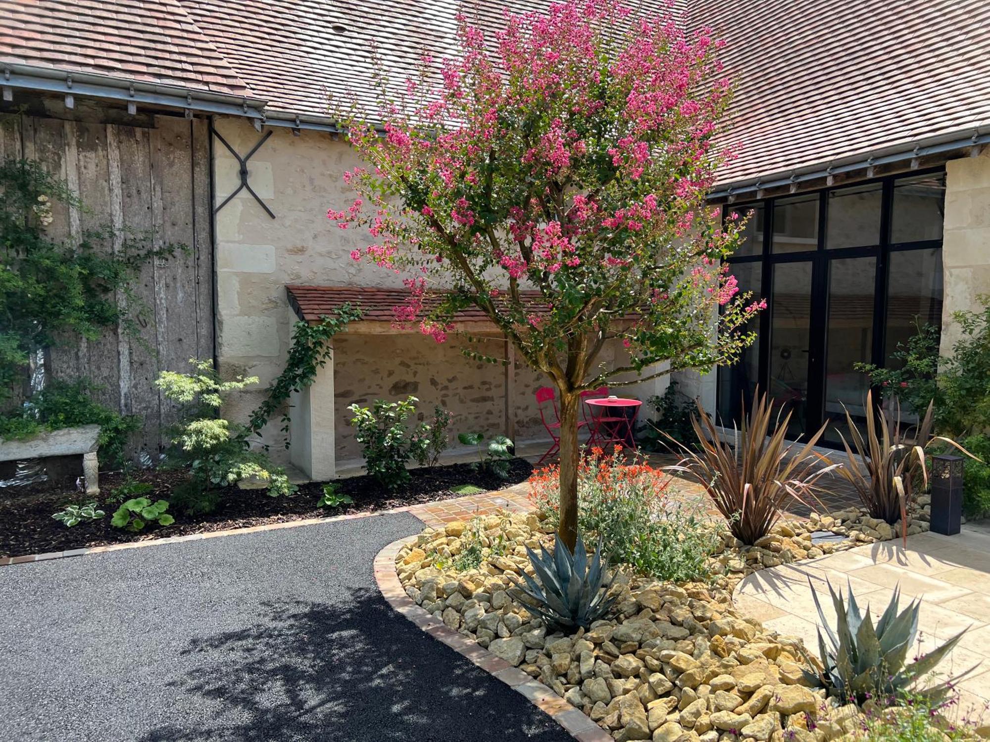 Guest House De Celine Et Benoit Rivarennes  エクステリア 写真